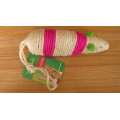 Sisal Mouse, Pet Toy, Pet Product